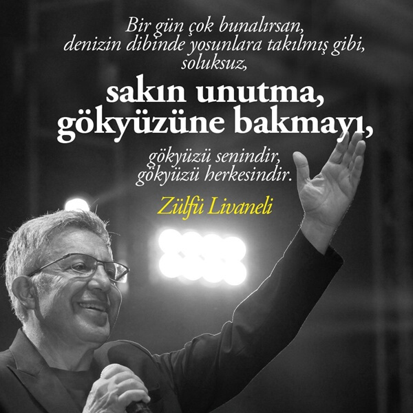 Zülfü Livaneli Resimli Sözleri